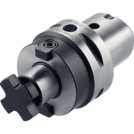 KEMMLER Quernutaufsteckfräserdorn ISO 26623 - Spann-D: 40mm, C6, PSK63 - A.-L: 45mm