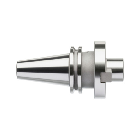 ATORN SK40 Quernut-Aufsteckfräsdorn mit Plananlage - 27 mm Durchmesser, 50 mm Länge